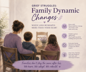 Read more about the article Family Dynamic Changes in Grief